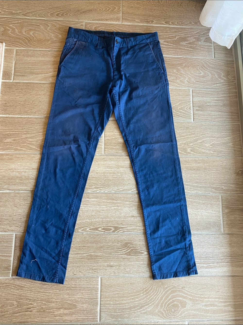 Zara Men's Slim Jeans in Deep Blue